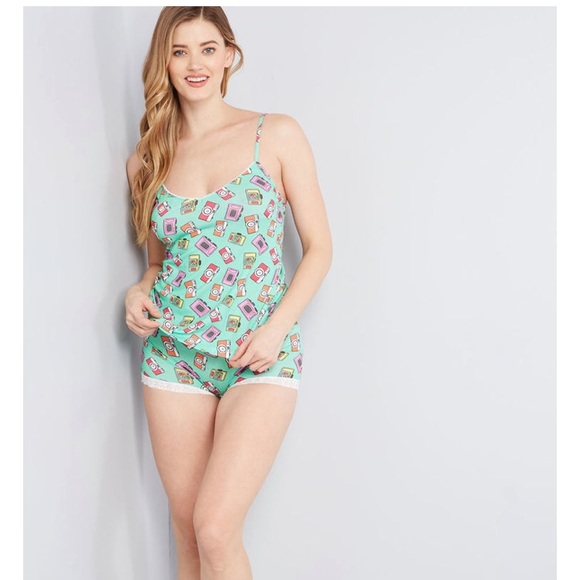 Modcloth by Breakfast for Dinner  pajamas set - Picture 7 of 9